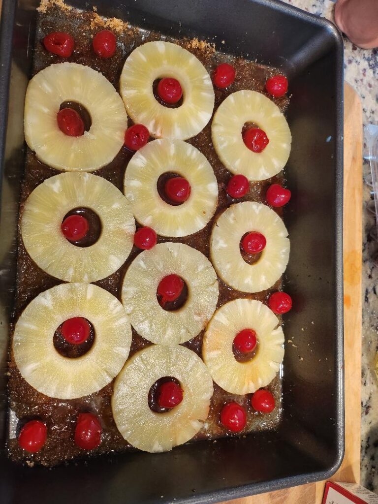 Pineapple Upside Down Cake