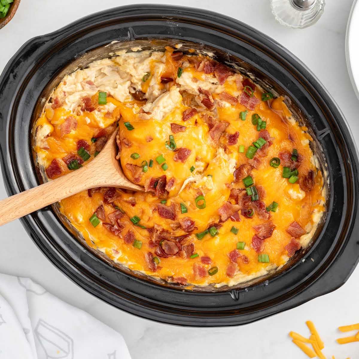 Slow cooker crack chicken